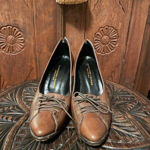 Vintage Fiorentini + Baker Italian Brown Leather Women's Shoes